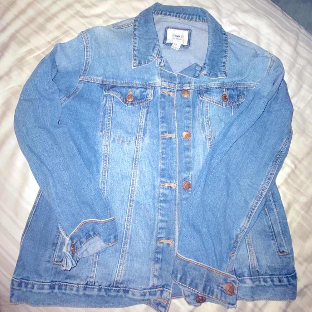Forever 21 denim jacket!!!
